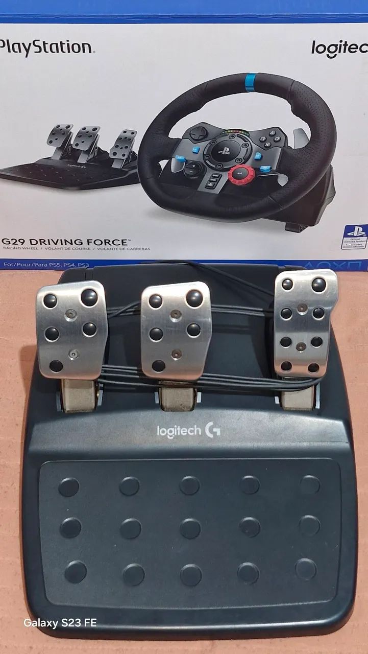 Volante Logitech G29 + Câmbio PS4 PS5 PC - Foto 2