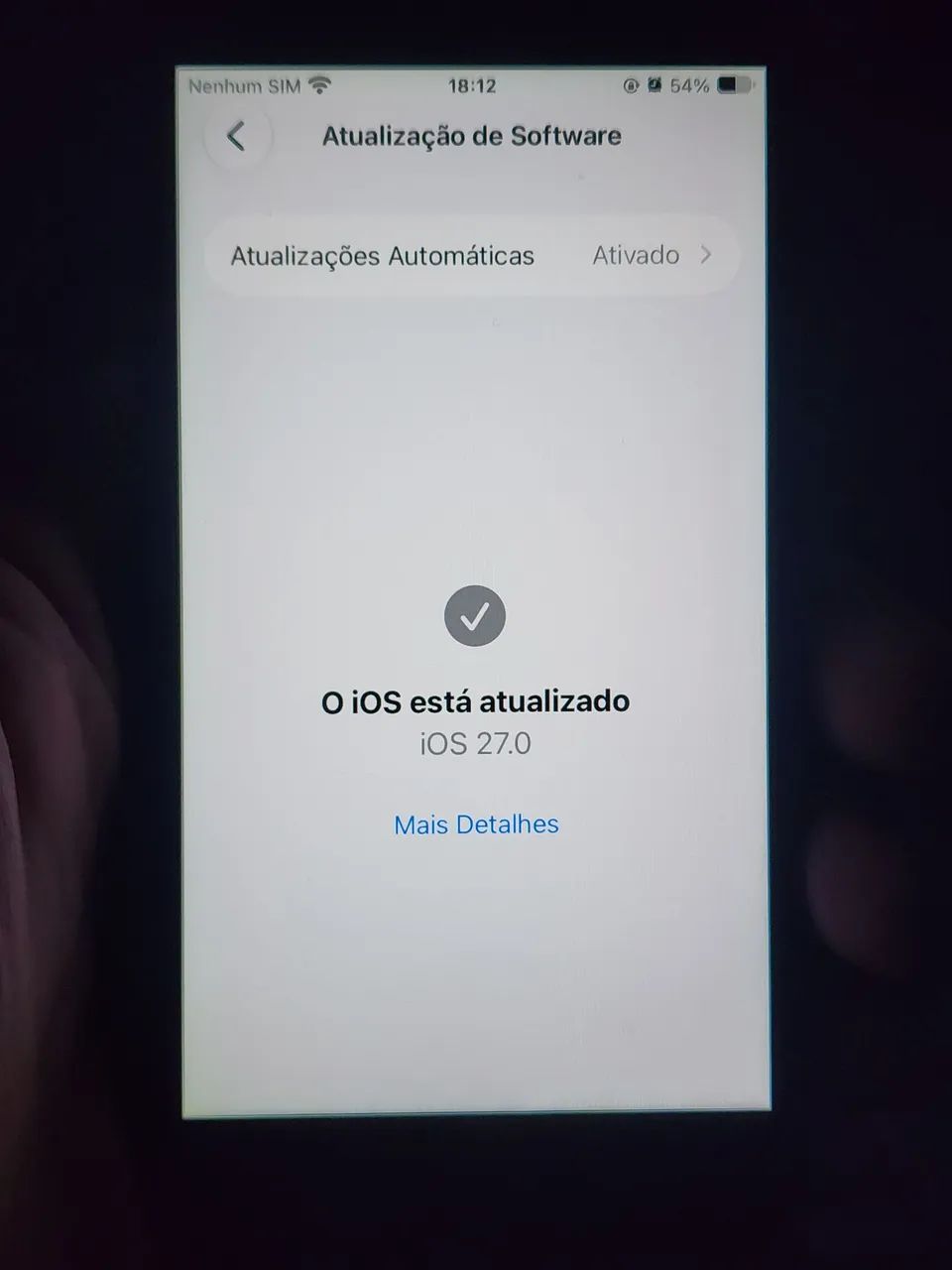 Iphone SE 2 geração bateria troca 