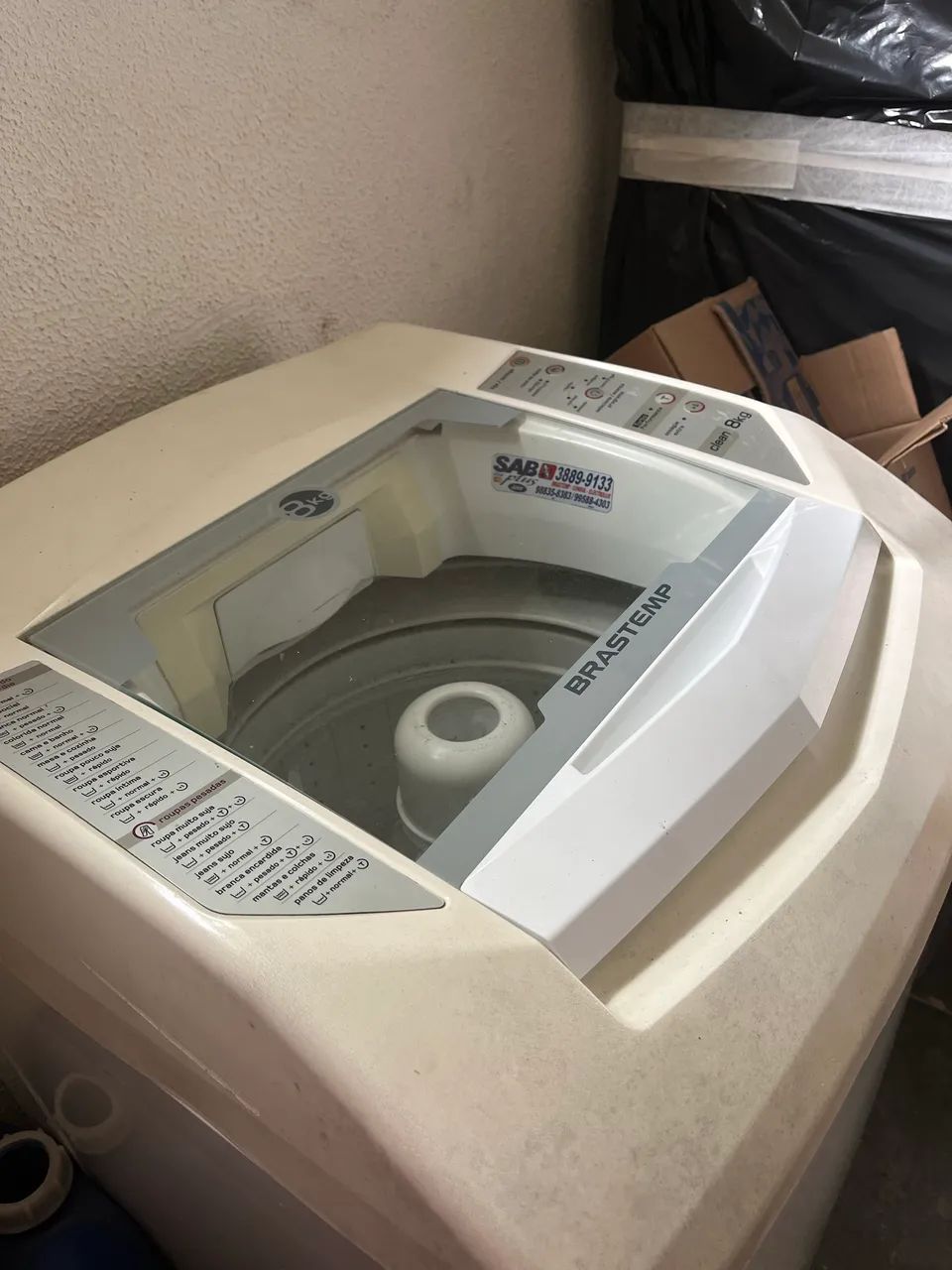 Máquina de lavar roupa 