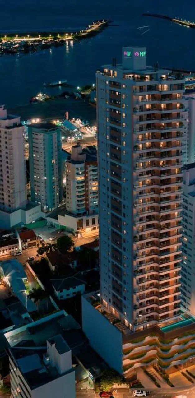 Cobertura duplex de 268 m² com terraço amplo no Centro de Itajaí