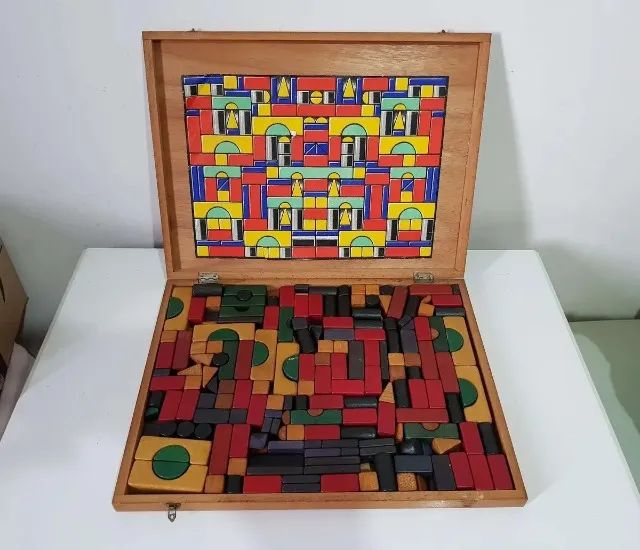 Blocos De Montar Jeu De Constructions Le Bois De Mégève - Foto 5
