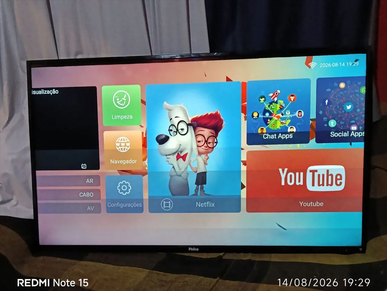 Vendo tv Philco smart 4k 55 polegadas  - Foto 3