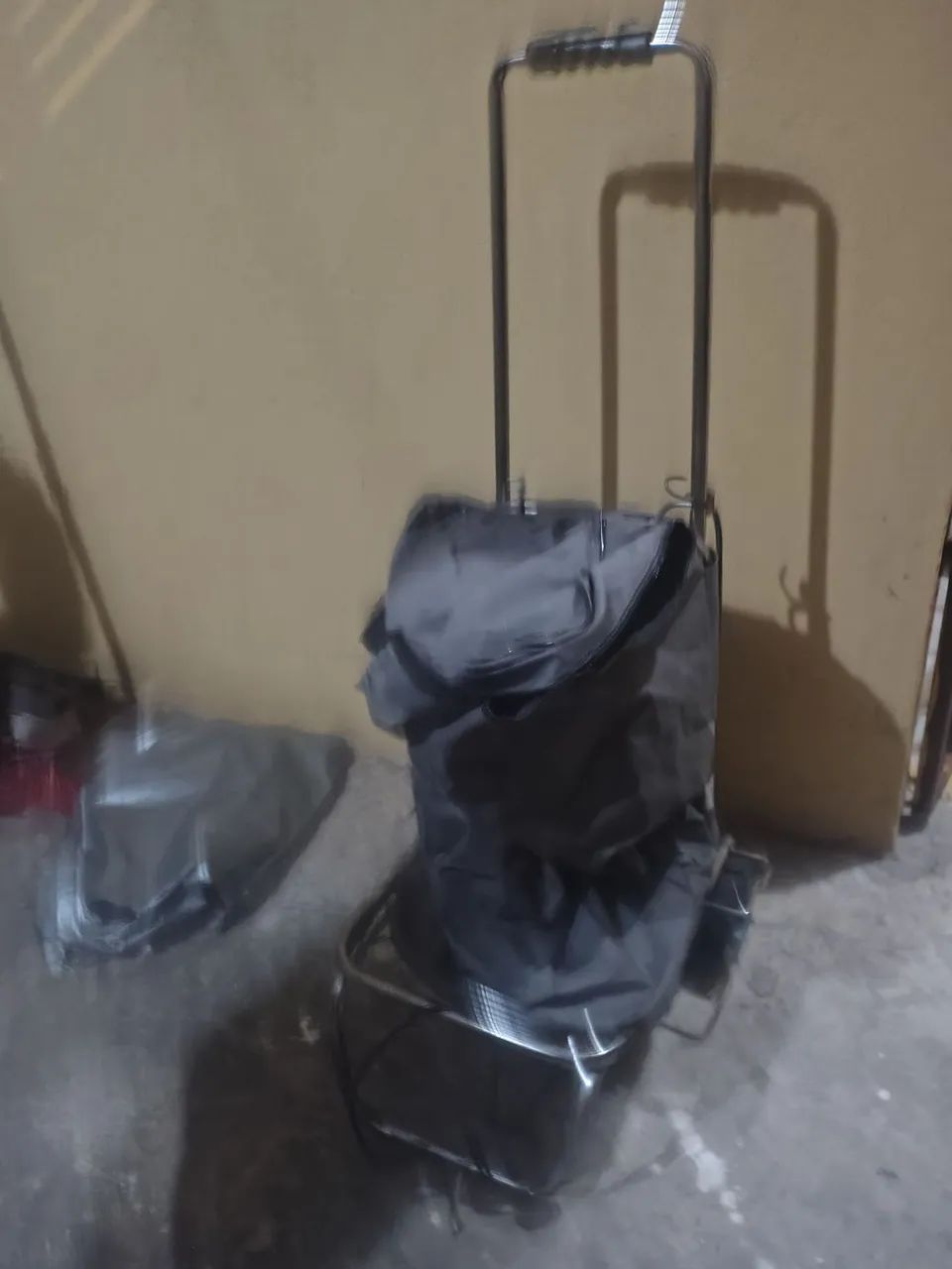 Carrinho de compras grande dobrável  - Foto 2