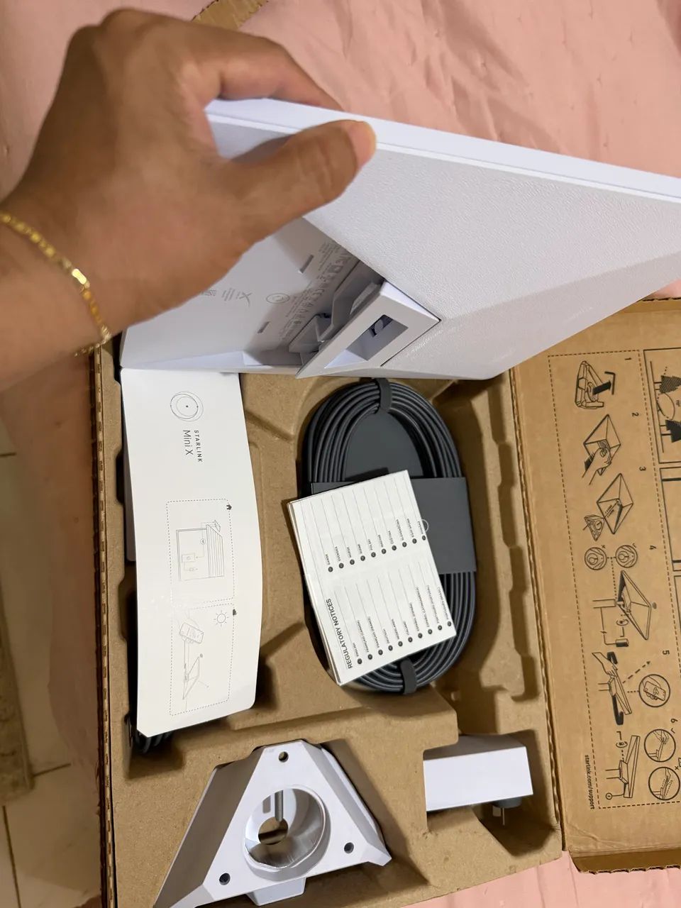 Kit Starlink - Antena e Roteador Starlink Mini  - Foto 4