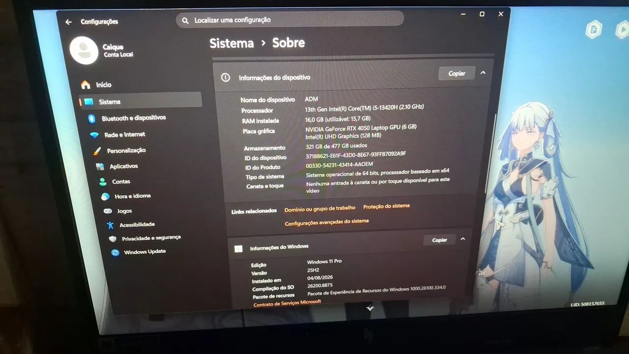 Acer Nitro V15 - RTX4050 - Foto 2