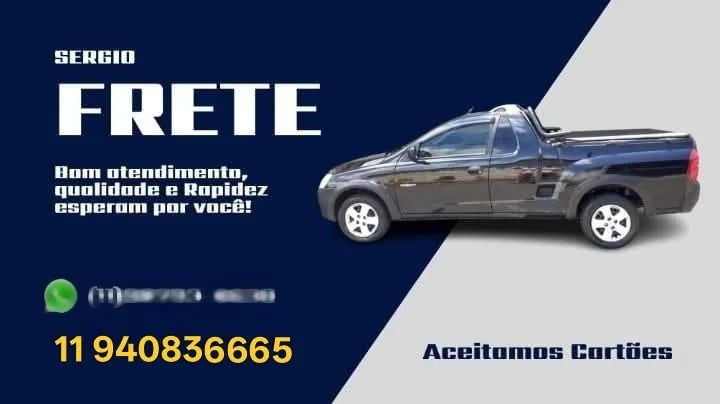 FRETE E PEQUENOS CARRETOS cuidado agilidade menor preço a partir de 50,00