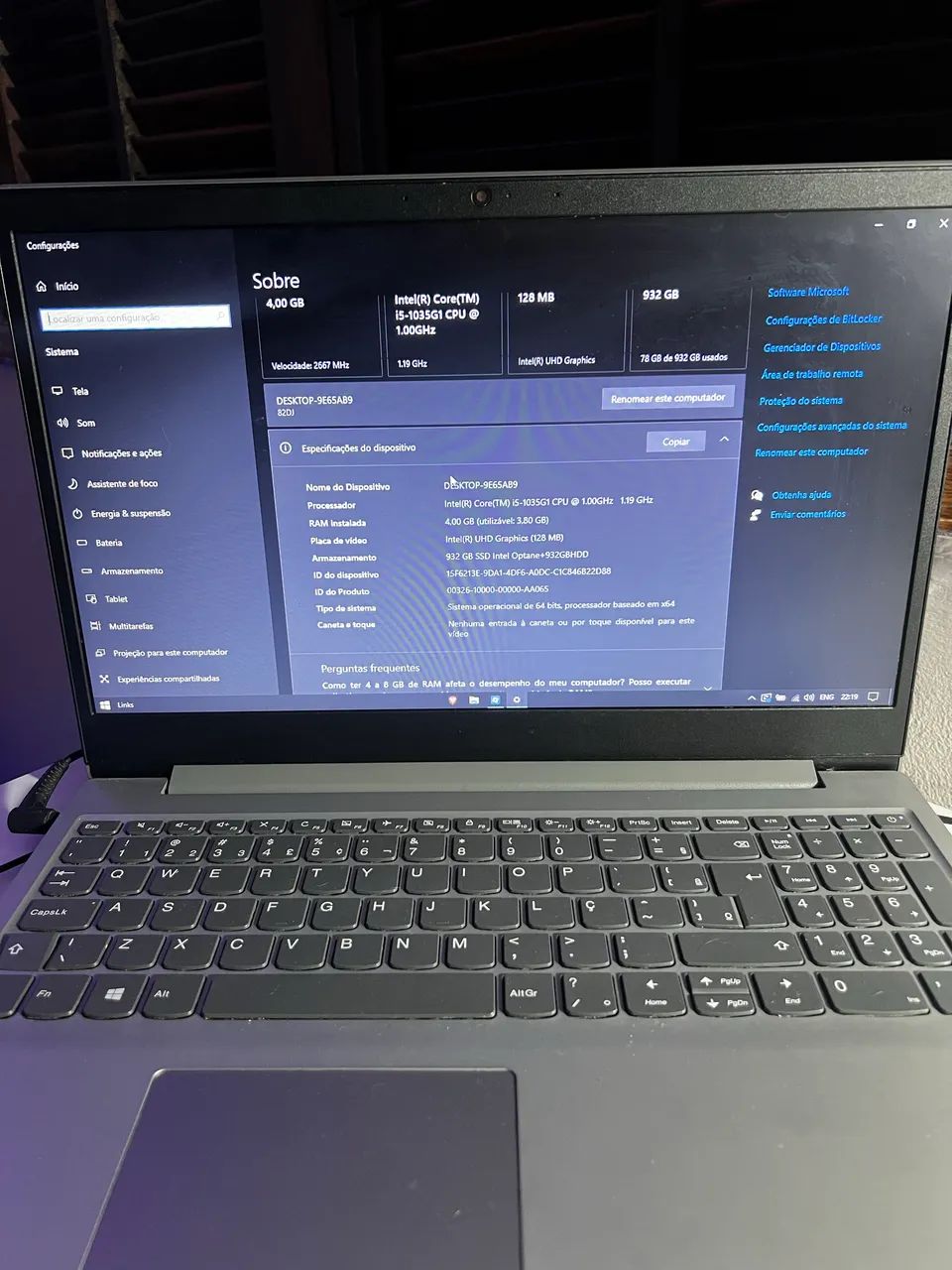 Notebook Lenovo  - Foto 2