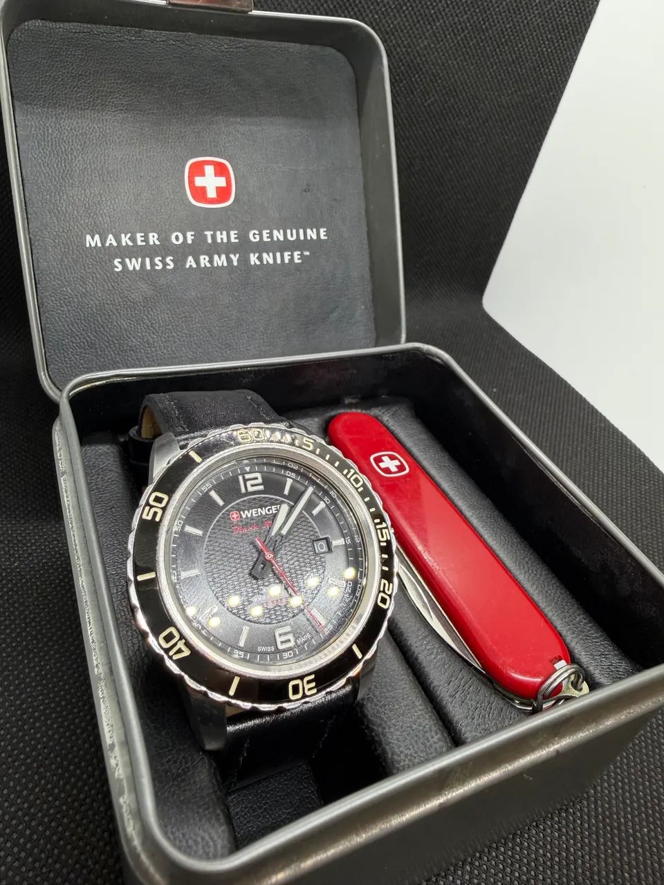 Relógio Wenger Victorinox Black Night Safira Limitada - Acessórios