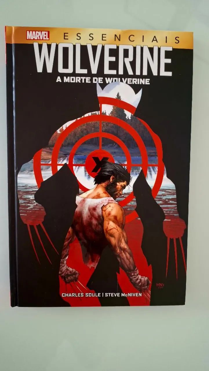 A Morte de Wolverine - Capa dura RARO