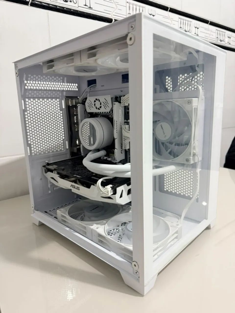 PC GAMER FULL WHITE - XEON E5 2680 V4 + GTX 1060 6GB - Foto 2