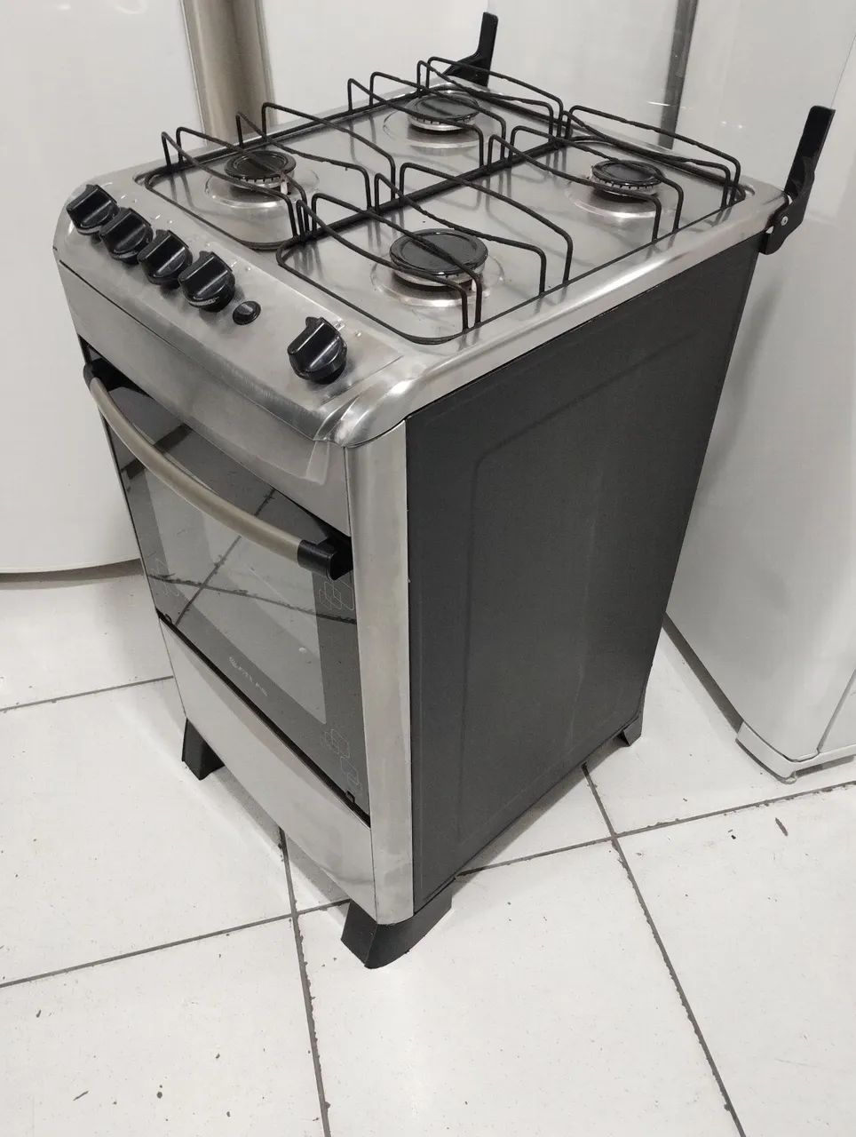 Fogão inox 4 bocas  - Foto 3