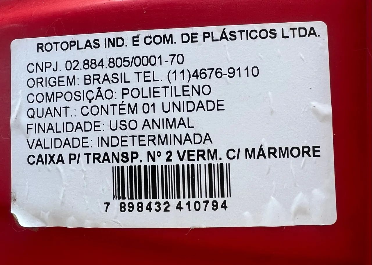 Caixa transporte  - Foto 4