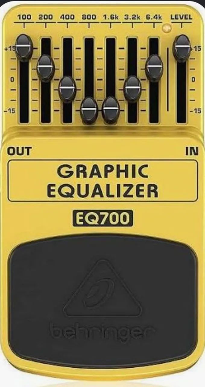 Pedal equalizer beringer 