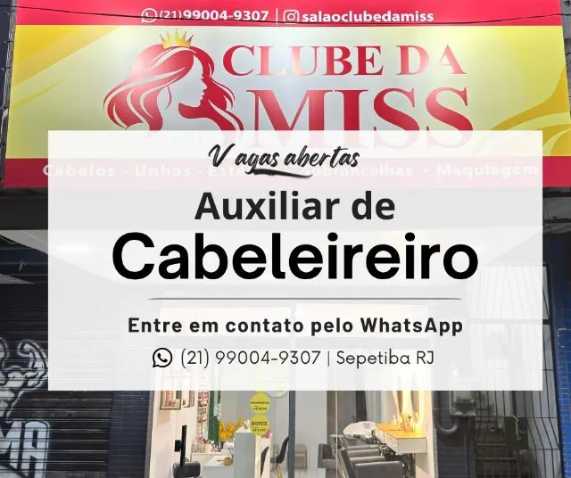 Auxiliar de Cabeleireiro