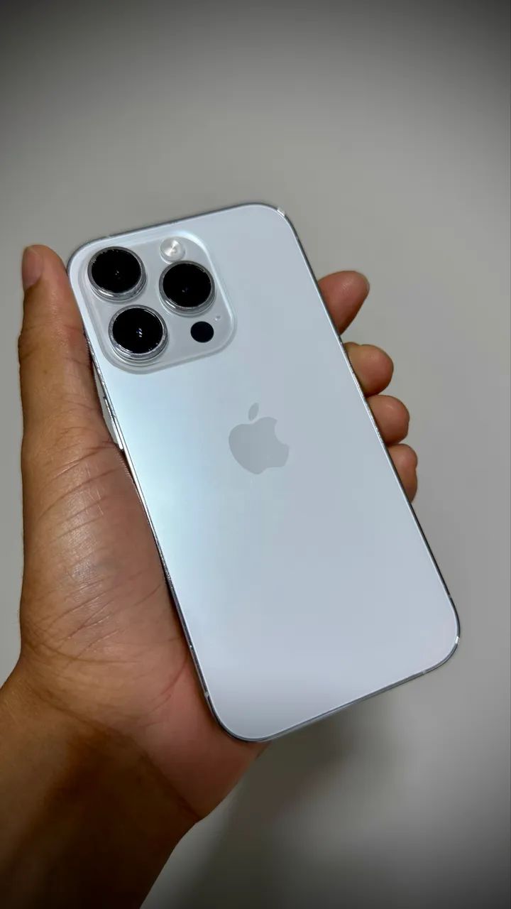 iPhone 14 PRO 128GB Branco SemiNOVO - Celulares e Smartphones
