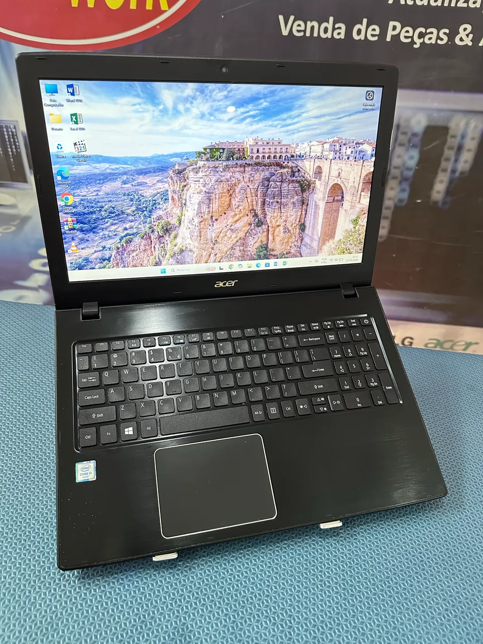 【691】Acer ASPIRE 5336 Win10 SSD office Acer Aspire 3 Rápido com SSD, Windows 11 e Pacote Office para