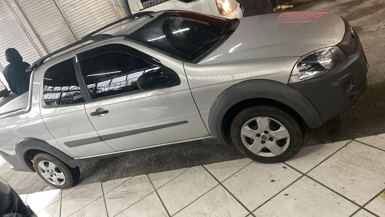 Fiat Strada Working Hard 1.4 Fire Flex 8V CD 2018 - Foto 4