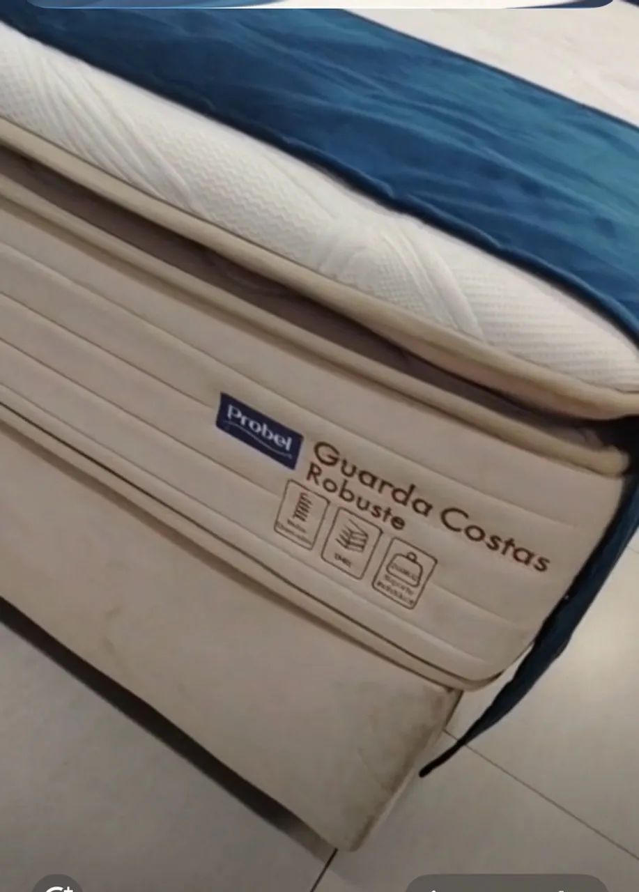 Cama box, conjunto colchão mais box  - Foto 3