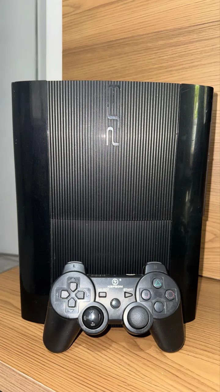 Ps3 + 2 controles + jogos