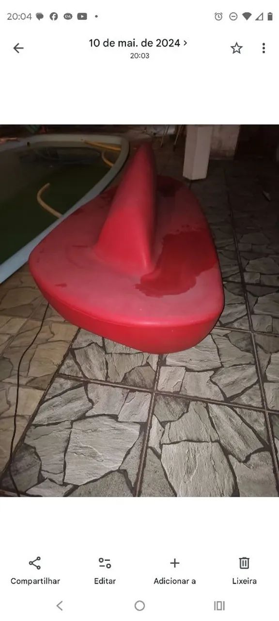 Banco ilha moblo vermelho  - Foto 3