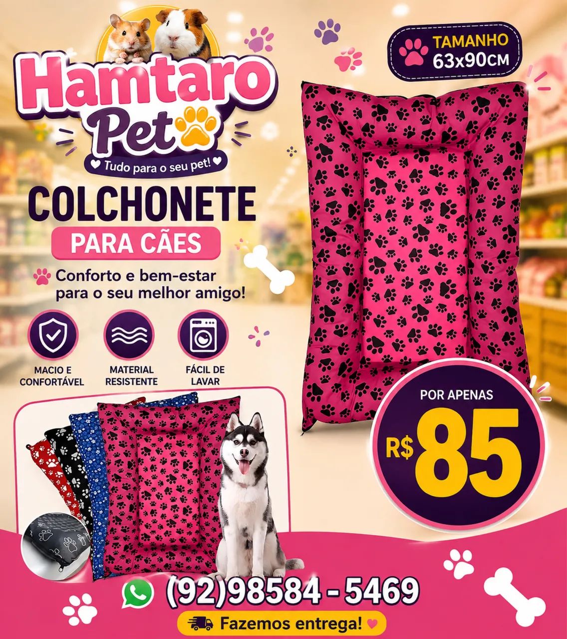 Cama para cachorro  - Foto 2