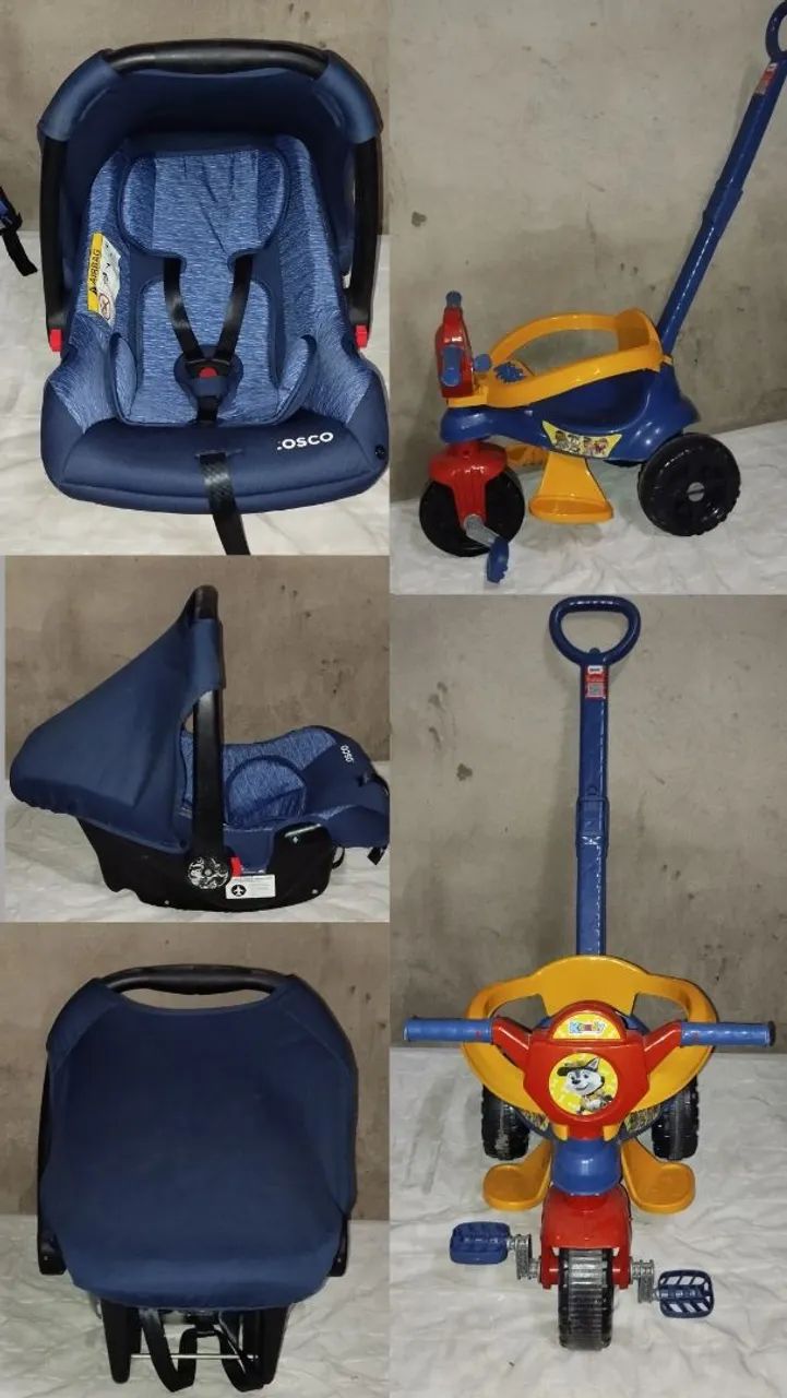 Bebê conforto e motinha de passeio 