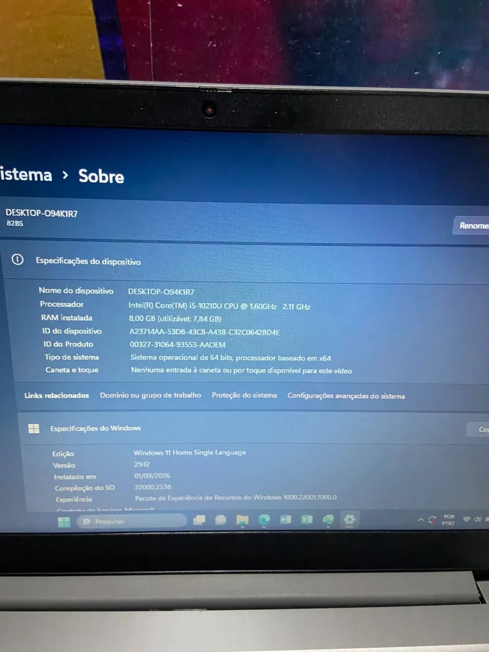 Notebook Lenovo i5 de 10 - Foto 4