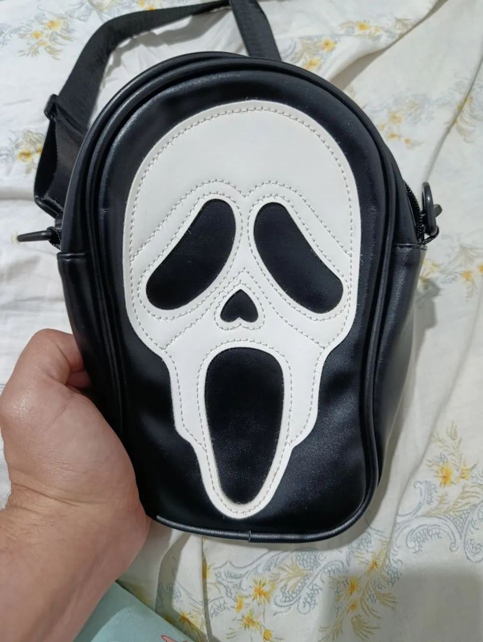 Bolsa de ombro pânico ghostface original