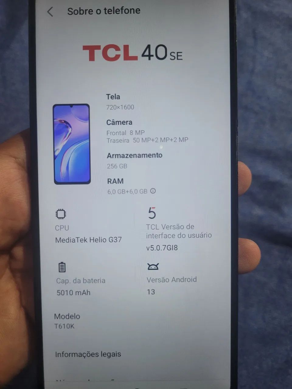 TCL 40se quebra galho - Foto 2