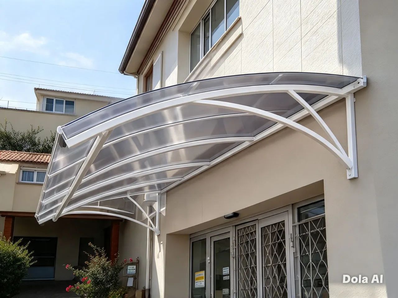Toldo em policarbonato sob encomenda  - Foto 3