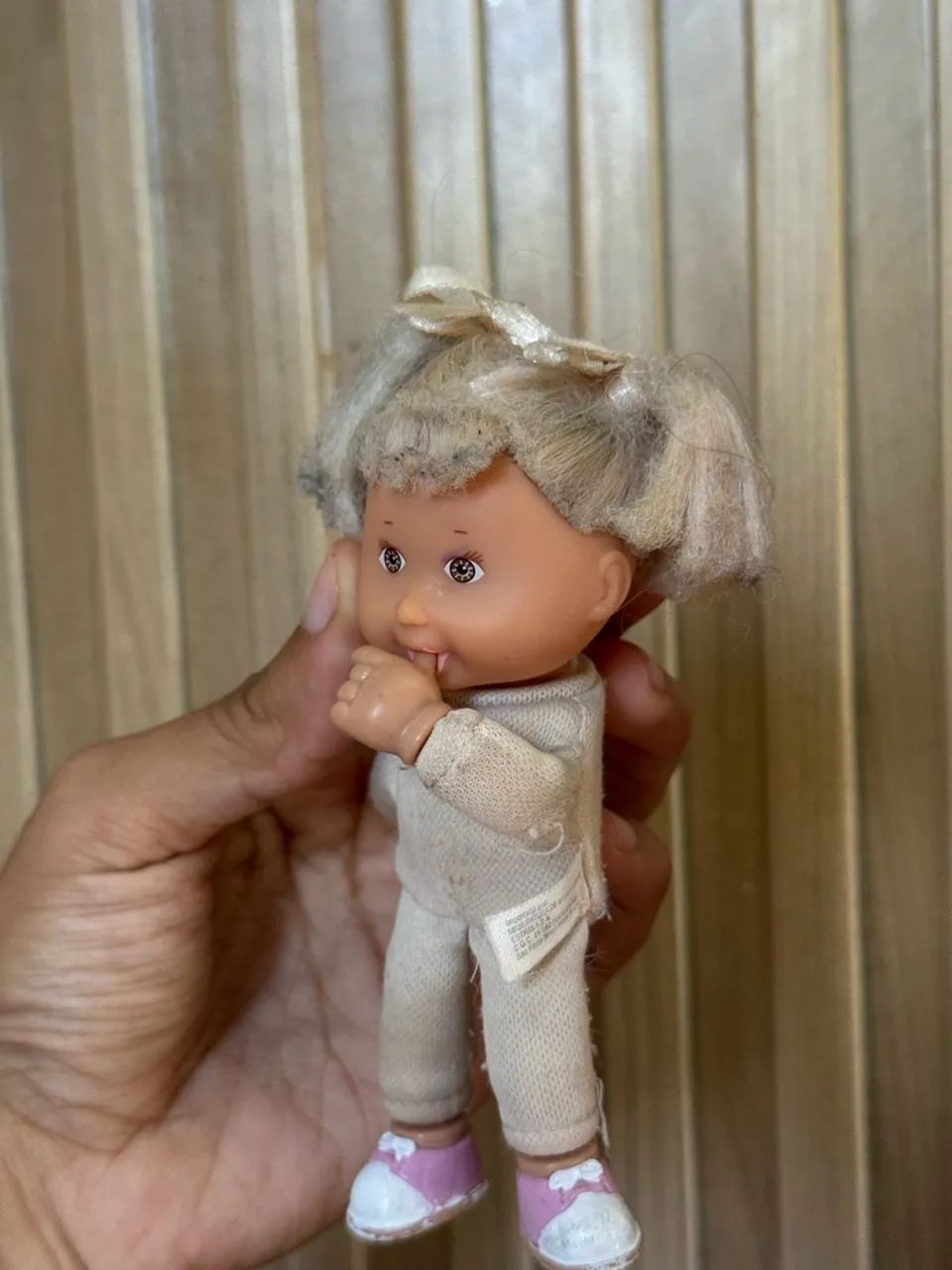 boneca bem me quer estrela vintage chupa dedo  - Foto 4