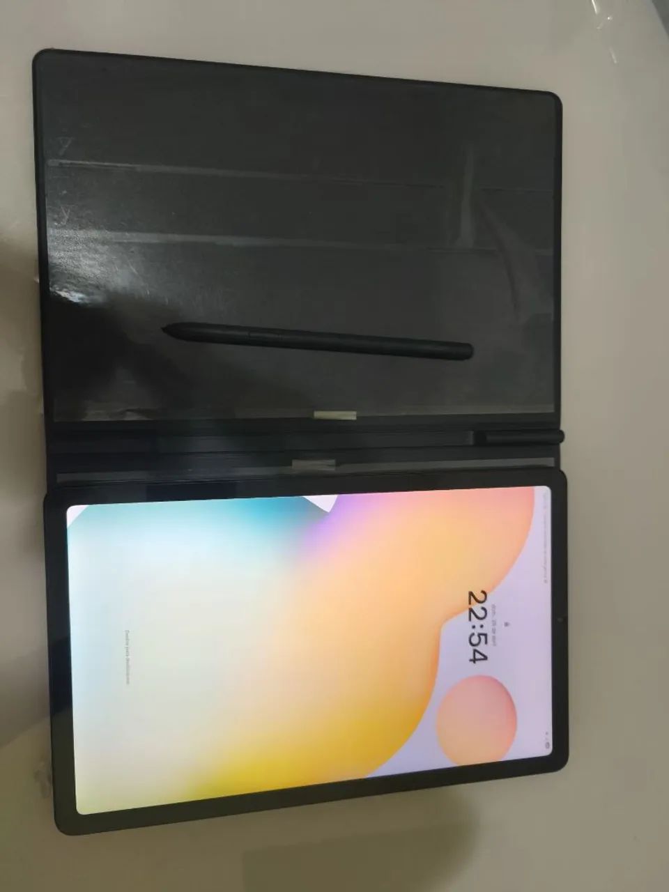 Galaxy Tab S6 Lite com caneta S Pen