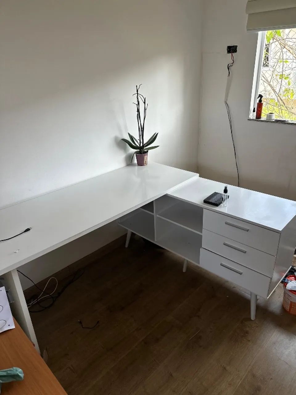 Mesa de escritório em L - Foto 4