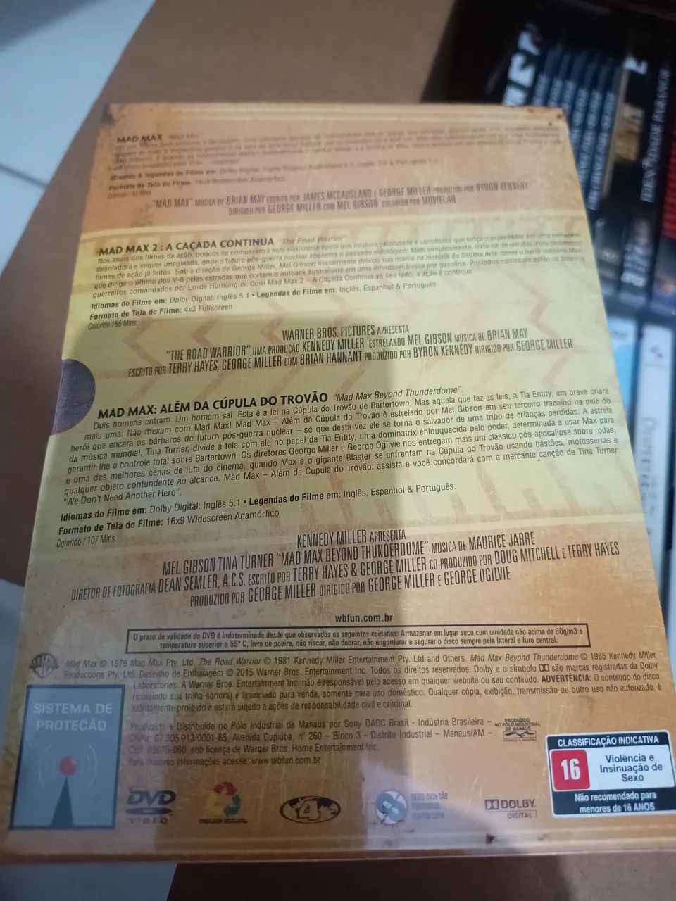 Box Dvd Trilogia Mad Max - Lacrado - Foto 2