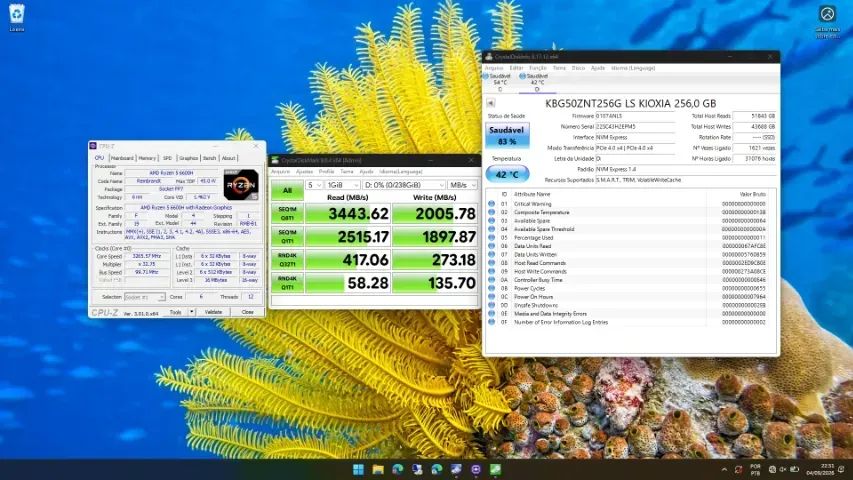 Notebook Lenovo 15ARH7 Ryzen 5 6600H - Foto 4