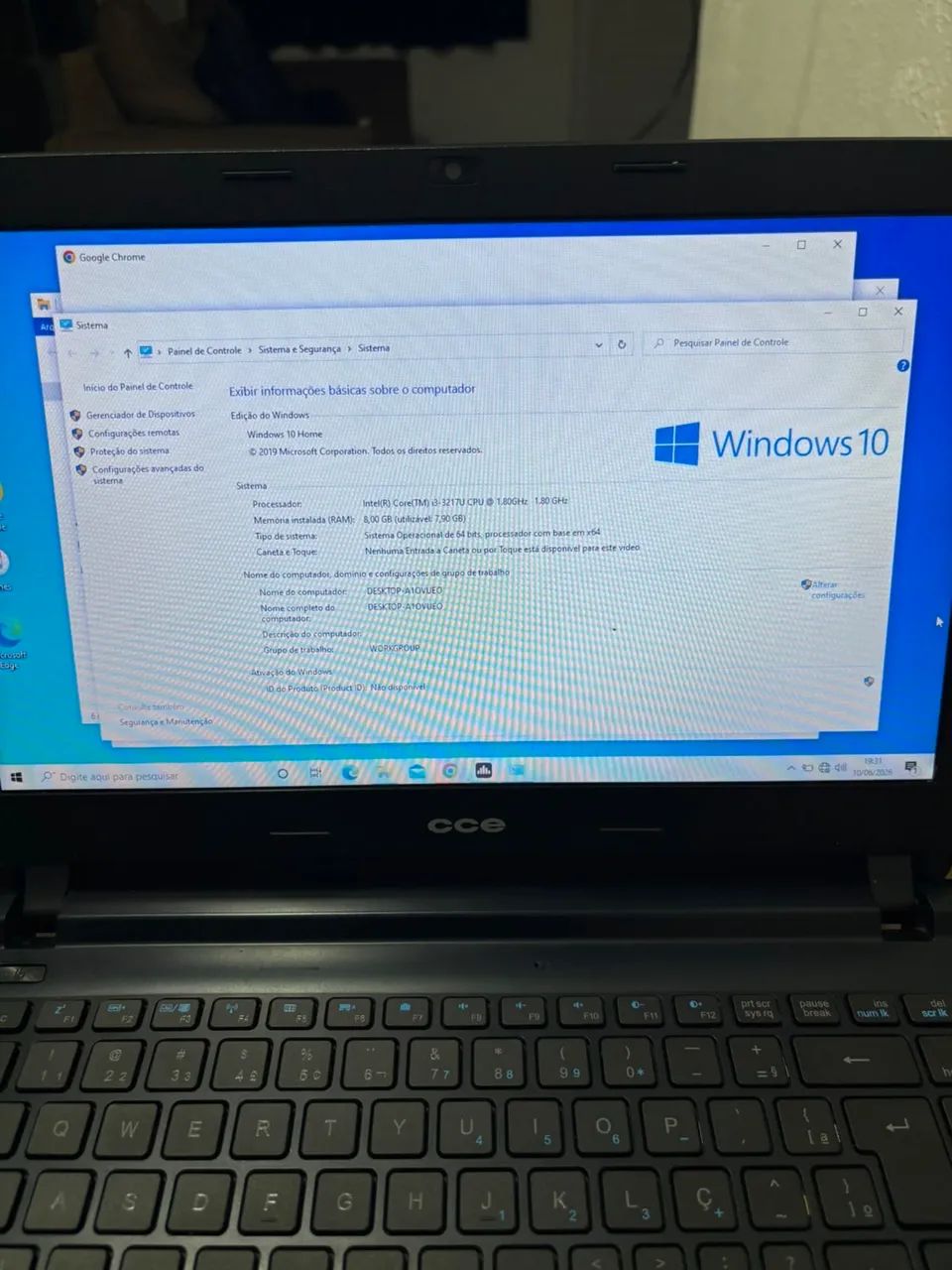 Notebook CCE Intel Core i3 | 8 GB RAM | SSD 500 GB | Windows 10 - Foto 2
