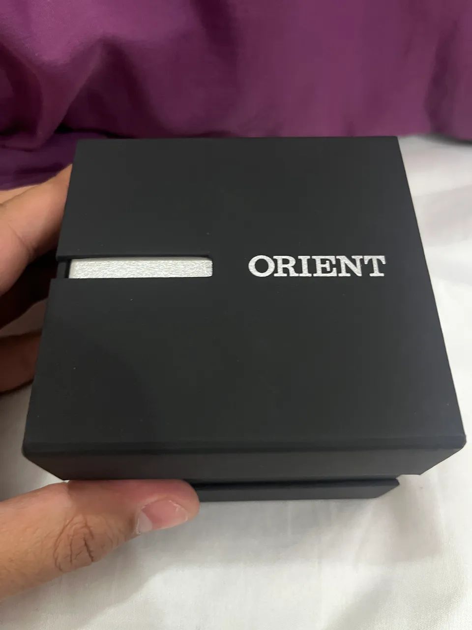 Relógio Automático Orient NH3SS010 42mm Azul (Não envio) - Foto 5