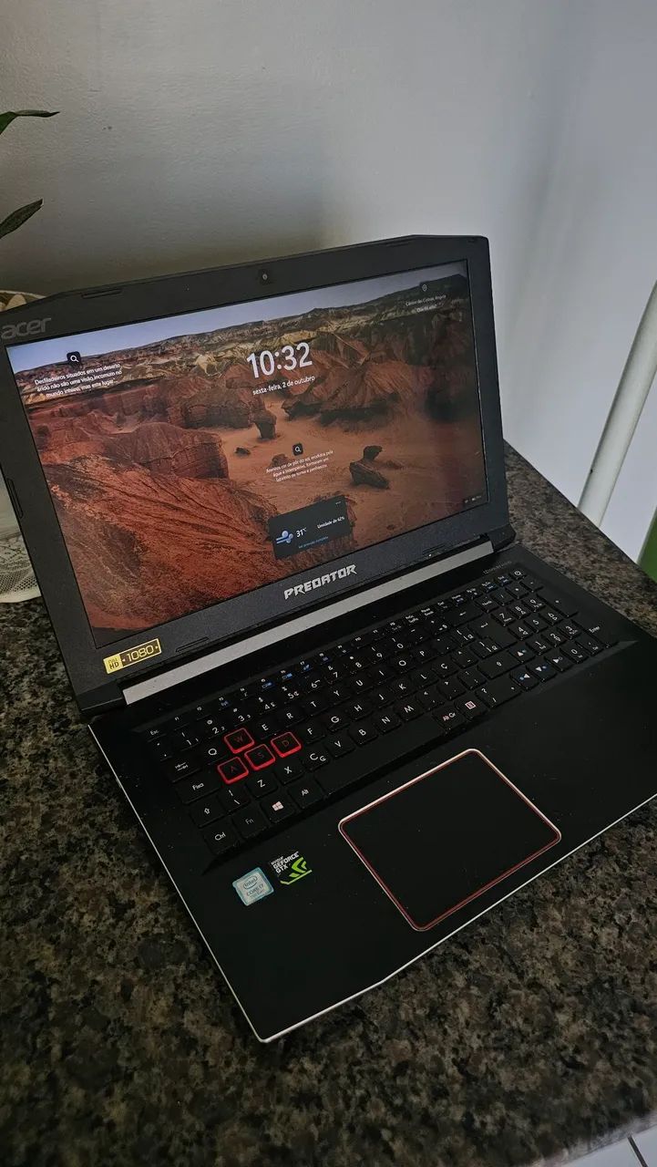 Notebook gamer Acer Predator
