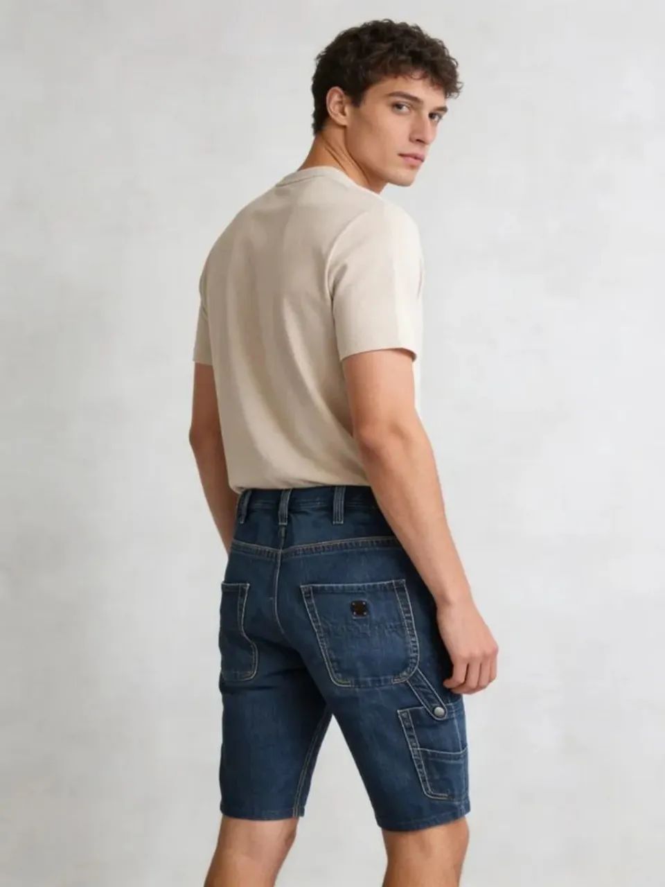 Bermuda Jeans Masculina Diesel Original  - Foto 2