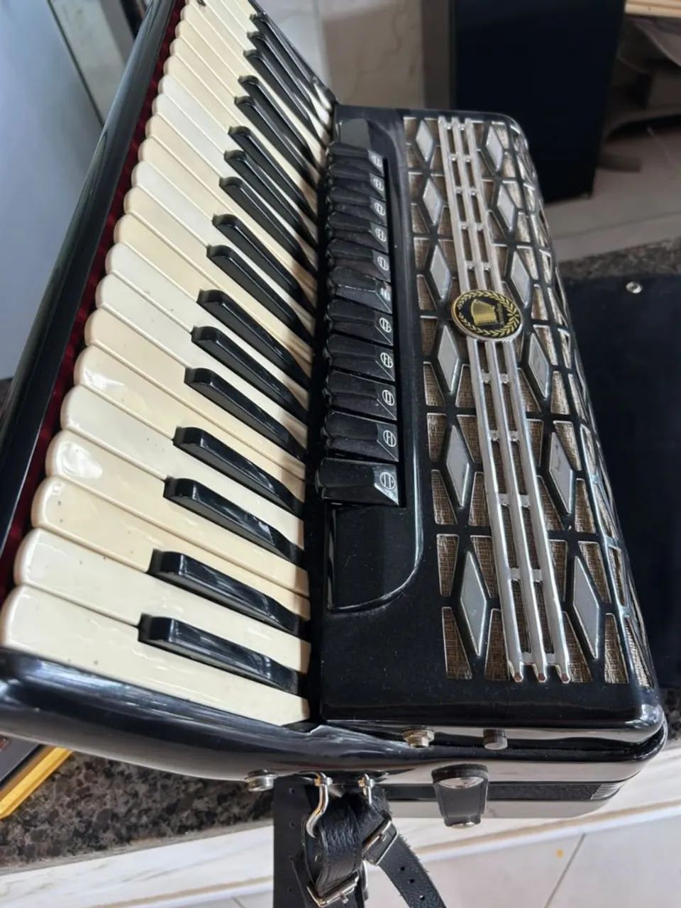 Acordeon Dolphin 120 baixos - Foto 4