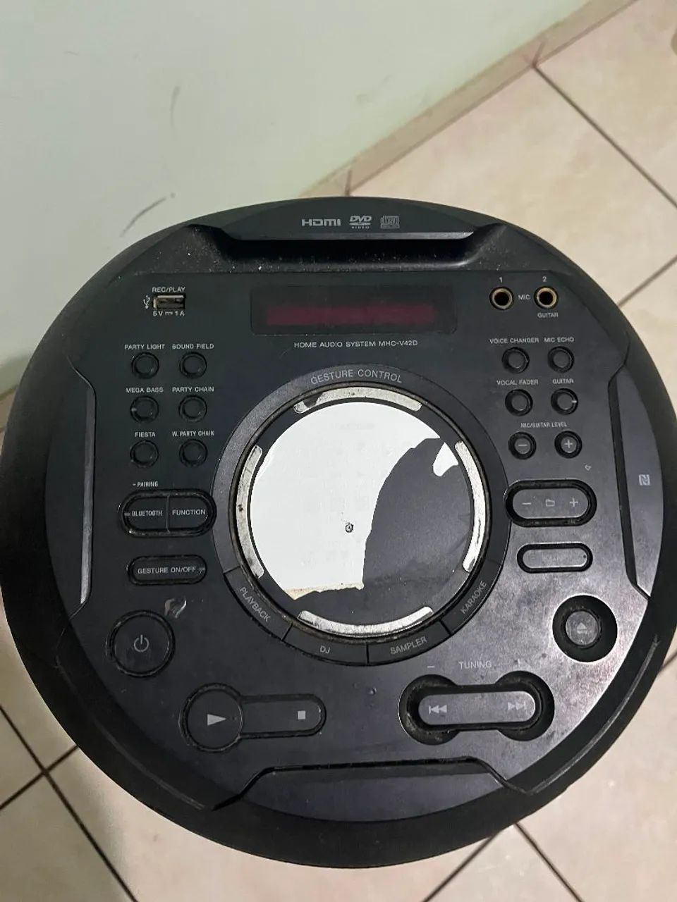 Caixa de som Sony MHC-V42D - Foto 4