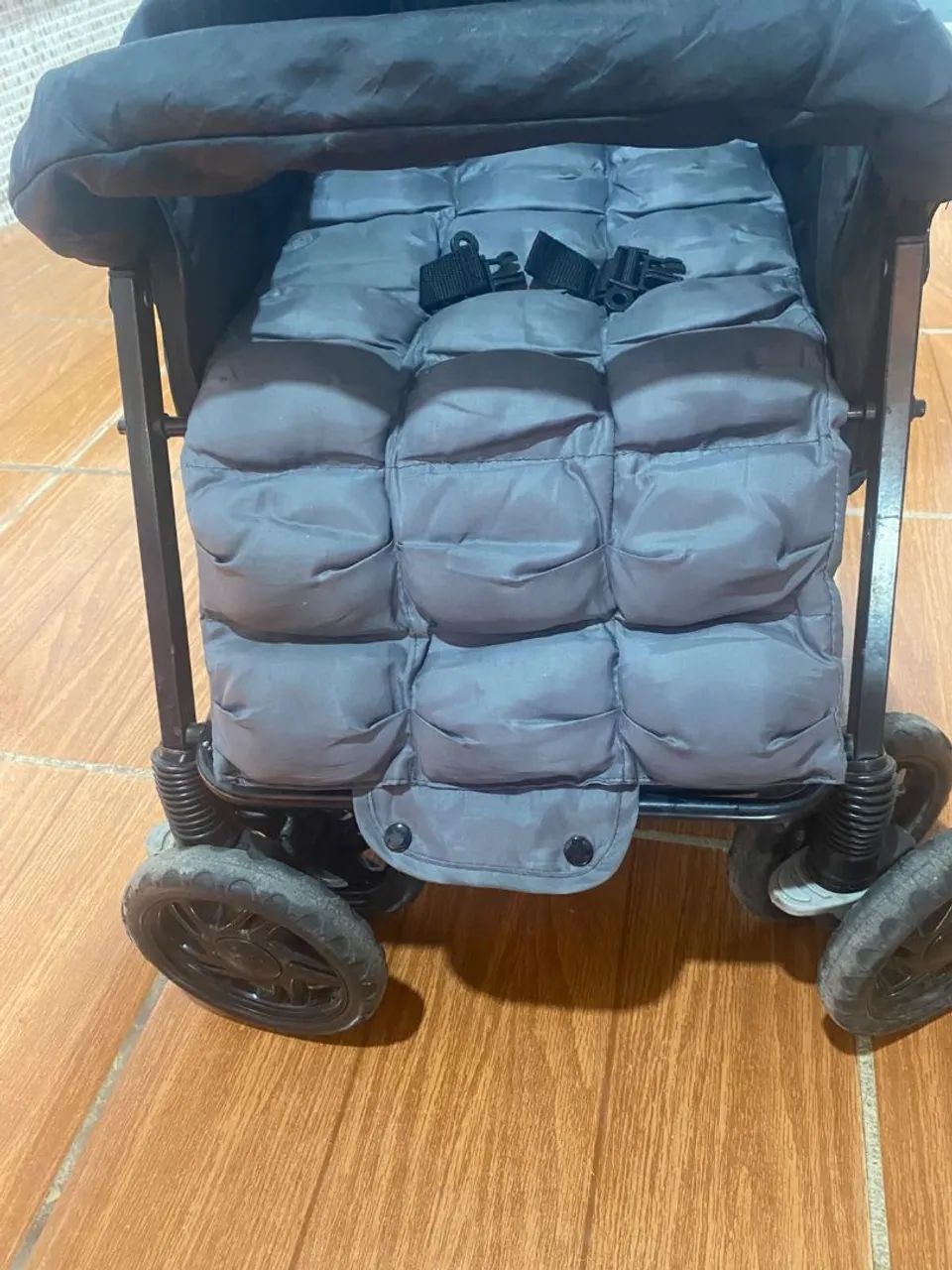 Carrinho de bebê + cadeira de papinha - Foto 3