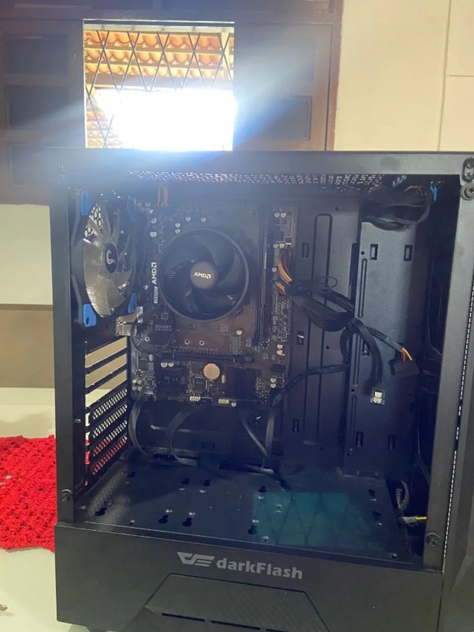Peças computador - placa mãe, processador e gabinete - Foto 4