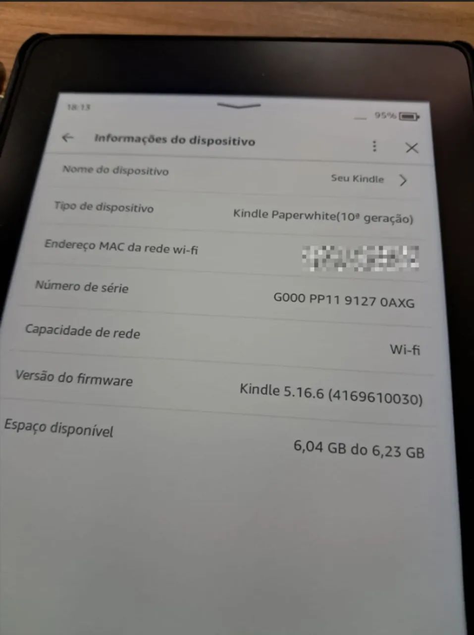 Kindle Paperwhite - 10ª geração 8GB - Foto 2