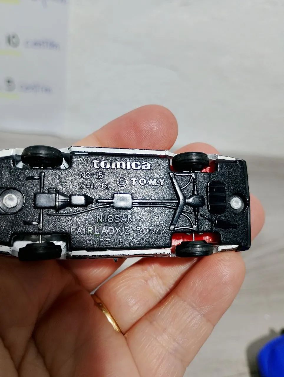 Carrinho de ferro marca Tomy antigo  - Foto 4