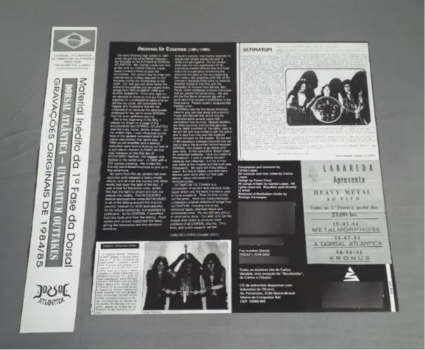 Lp Dorsal Atlântica - Ultimatum Outtakes - Foto 5