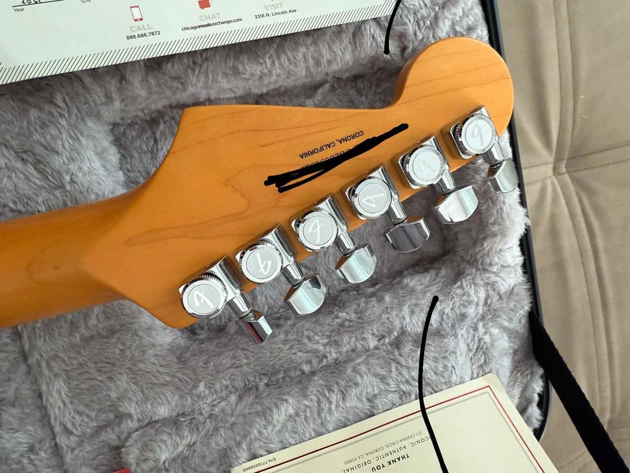 Fender American Ultra Start Quicksilver  - Foto 4