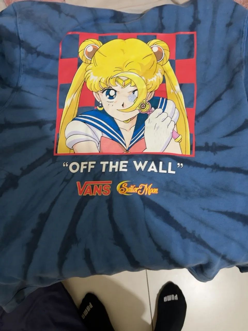 Vans x Sailor Moon Tie Dye Azul M - Collab Importada - Foto 3
