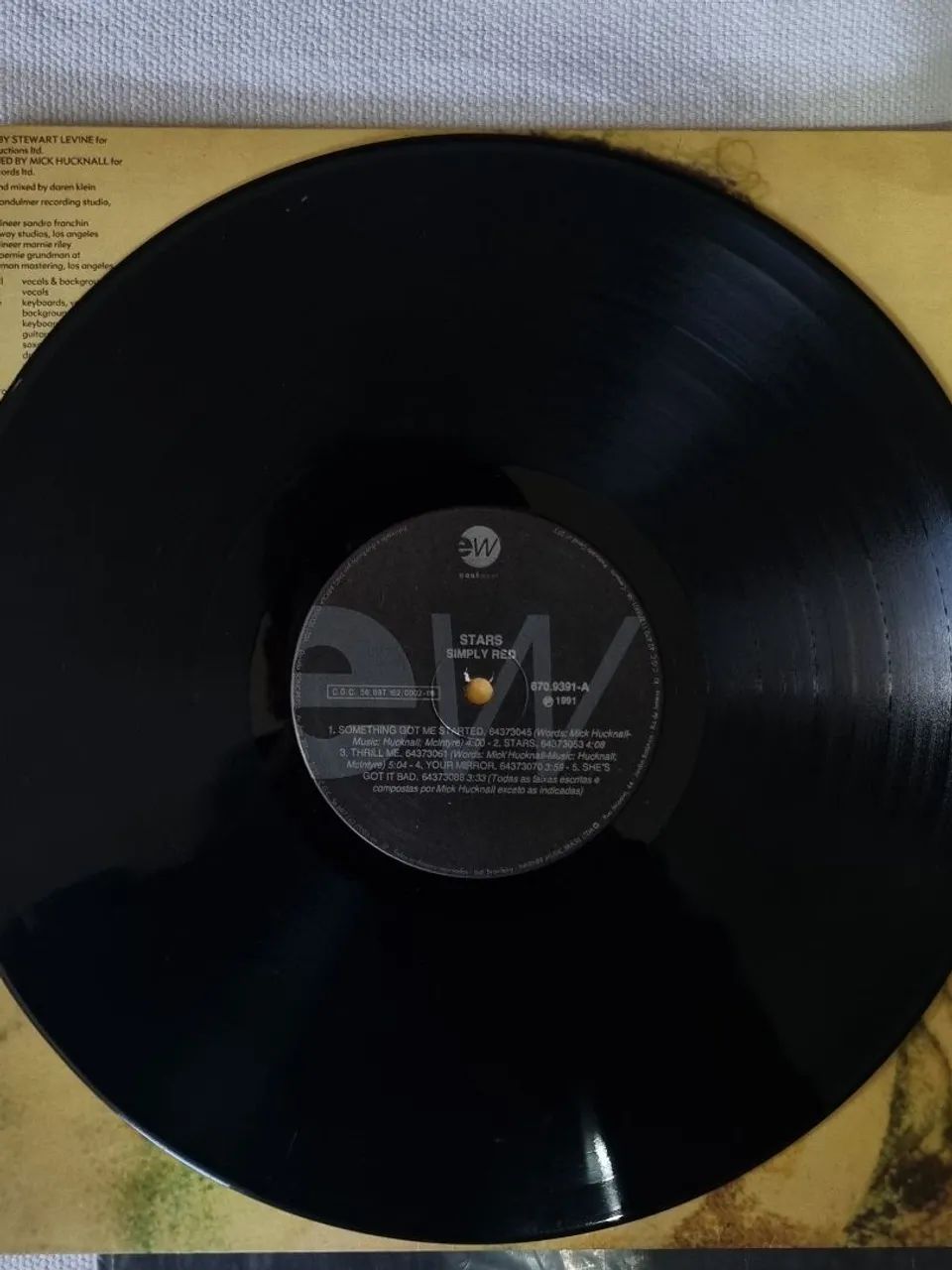Stars - Simply Red - Disco vinil LP - excelente estado - Foto 5