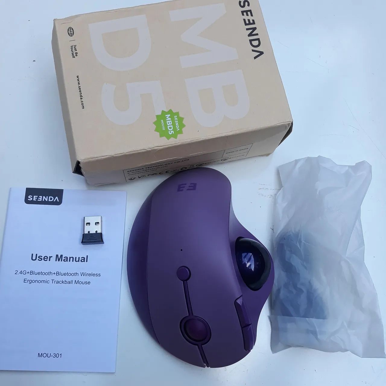 Mouse Trackball Seenda - Foto 3